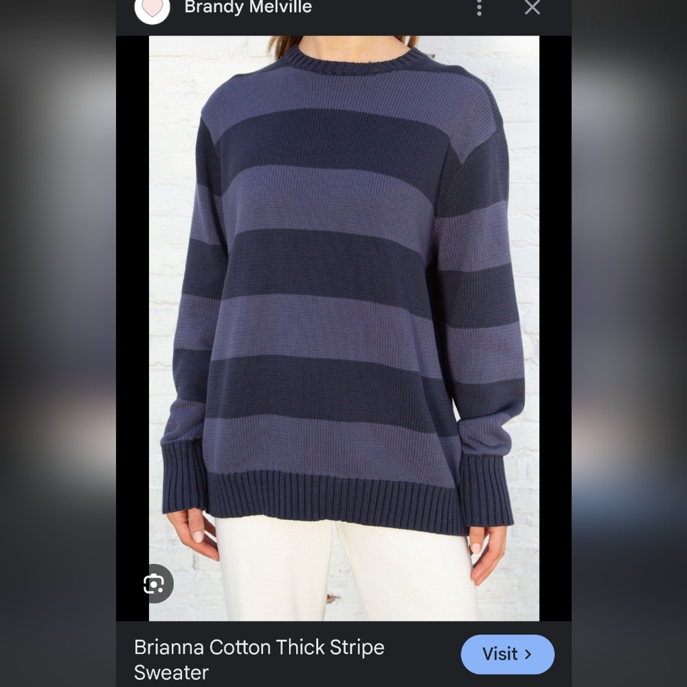 💙striped sweater💙